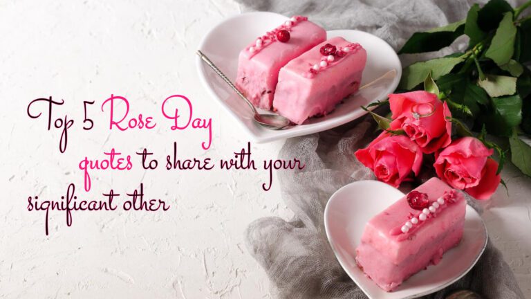 Top 5 Rose Day quotes to share with your significant other